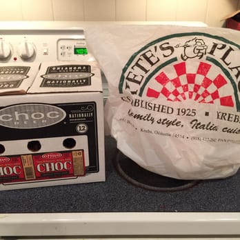 Pete's Place - Beer and my Togo bag - Italian Near Me - Krebs, Oklahoma Pete's Place - Beer and my Togo bag - Italian Near Me - Krebs, Oklahoma