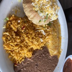 El Rincon - Puffy taco and cheese enchiladas