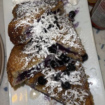 Popping Yolk Cafe - Ube French Toast - Cafes Near Me - Ontario, California