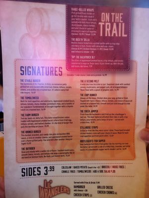Menu photo 1 The Stable Eaton, OH
