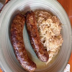 13. Apostel - Wildschweinbratwurst mit Kraut