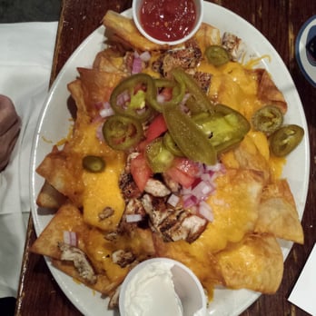 The Griffon - Grilled Chicken Nachos! - Pubs Near Me - Charleston, South Carolina