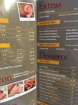 Menu photo 4 The Honey Baked Ham Company Edison, NJ