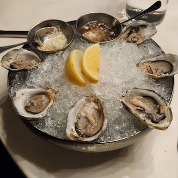 Dream Dance Steakhouse - a plate of oysters - Steakhouses Near Me - Milwaukee, Wisconsin Dream Dance Steakhouse - a plate of oysters - Steakhouses Near Me - Milwaukee, Wisconsin
