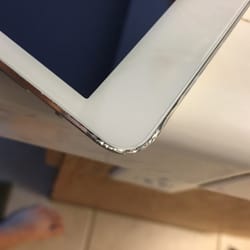 Express Cellphone Repair - Top view of the Dremeled out frame.                    **Please read updated review**