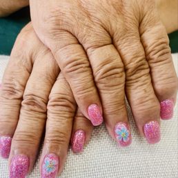 3D Flower Nail Art By Quennie!
