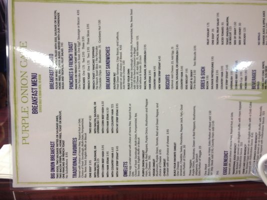Menu photo 6 The Purple Onion Cafe Shallotte, NC Menu photo 6 The Purple Onion Cafe Shallotte, NC