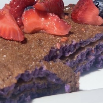Mala Ocean Tavern - Ube pancakes - Seafood Near Me - Lahaina, Hawaii Mala Ocean Tavern - Ube pancakes - Seafood Near Me - Lahaina, Hawaii