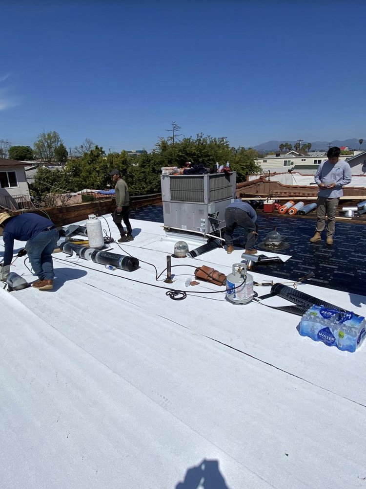 Slide of Goliath Roofing