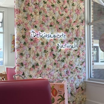 Michoacana Ice Cream Parlor - Side wall by the drive thru inside - Ice Cream & Frozen Yogurt Near Me - D'Iberville, Mississippi