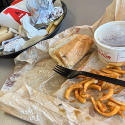 Arbys - Flies on food