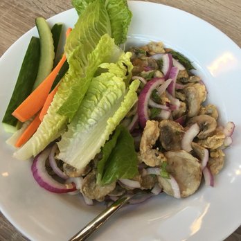 Kin Dee - Mushroom Larb salad - Thai Near Me - Seattle, Washington