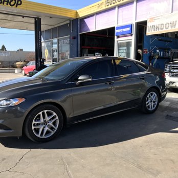 MORALES TINT - Full tint 20% Ford Fusion 2016 - Car Window Tinting Near Me - Albuquerque, New Mexico