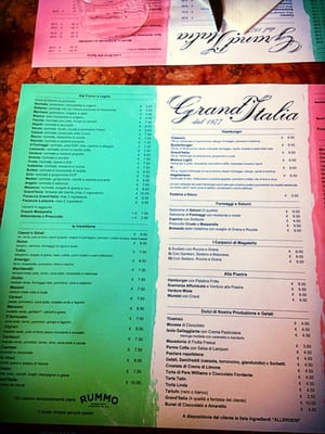 Menu photo 4 Grand'Italia Milan, MI