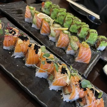 Oops! Sushi & Sake Bar - Lemon roll, summer roll, spicy crunchy tuna roll - Sushi Bars Near Me - Los Angeles, California Oops! Sushi & Sake Bar - Lemon roll, summer roll, spicy crunchy tuna roll - Sushi Bars Near Me - Los Angeles, California