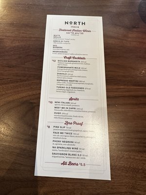Menu photo 2 North Italia Walnut Creek, CA Menu photo 2 North Italia Walnut Creek, CA