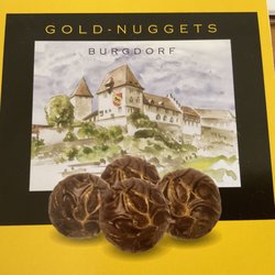 Chrigubeck - Box of 9 Gold-Nuggets packaged with care..