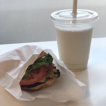 Rudy - The RUDY cheeseburger and vanilla milkshake - Burgers Near Me - Toronto, Ontario