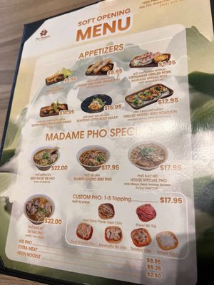 Menu photo 4 Pho Madame Roseville, CA Menu photo 4 Pho Madame Roseville, CA