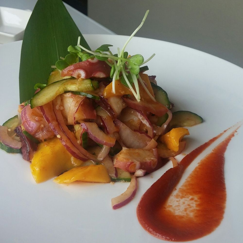 Amici Sushi - Little too much octopus for my liking. But great flavors - Sushi Bars Near Me - Lathrop, California