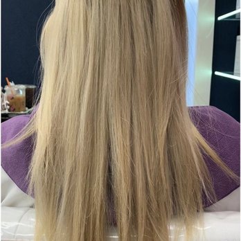 Scissor's Sound Hair Salon - Needed a cut and refresh in color. (Before) - Hair Salons Near Me - Queens, New York