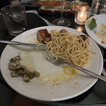 OLIVIA - Not what I ordered, over salted okra or olives in the pasta - Italian Near Me - Tampa, Florida