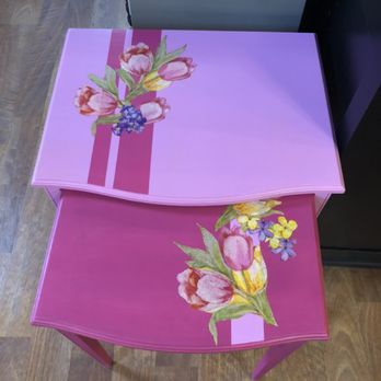 Happenstance Goods - Fun nesting tables - Antiques Near Me - Oswego, Illinois Happenstance Goods - Fun nesting tables - Antiques Near Me - Oswego, Illinois