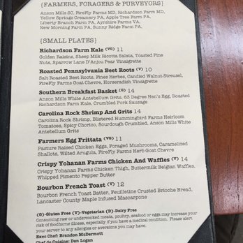 Caboose Tavern - menu - New American Near Me - Vienna, Virginia
