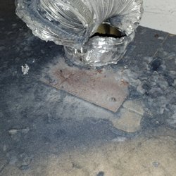 Preferred Appliance Repair - Crushed dryer exhaust pipe