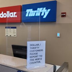 Dollar Rent A Car - I guess they're short-handed