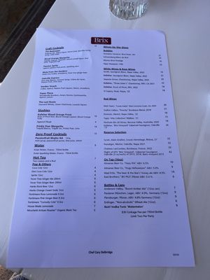 Menu photo 5 Brix Napa, CA Menu photo 5 Brix Napa, CA