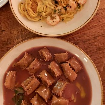 Osteria Savio Volpe - Saffron Linguine ($37) and Agnolotti ($31) - very hearty - Italian Near Me - Vancouver, British Columbia