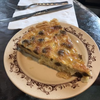 Beagle's Bakery & Espresso - Sausage quiche. The crust is so flaky! - Coffee & Tea Near Me - Thompson Falls, Montana