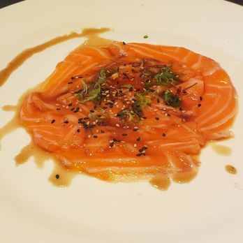 Wabi Sabi - Salmon Carpaccio - Japanese Near Me - Bloomfield, New Jersey Wabi Sabi - Salmon Carpaccio - Japanese Near Me - Bloomfield, New Jersey