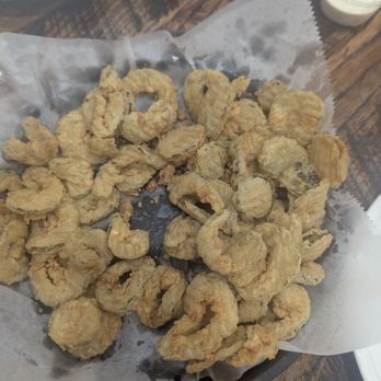 Brady's Steaks and Seafood - Fried Pickles some of the best I ever had. - Seafood Near Me - Pascagoula, Mississippi Brady's Steaks and Seafood - Fried Pickles some of the best I ever had. - Seafood Near Me - Pascagoula, Mississippi