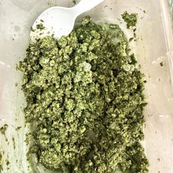 This is what the chicken & quinoa looks like