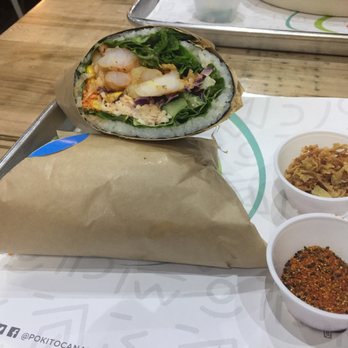 Pokito - Cajun shrimp sushi burrito - Hawaiian Near Me - Toronto, Ontario