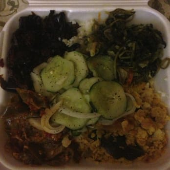Apey Kade - Vegetable curry & Rice meal- to go. Extreme spice! - Sri Lankan Near Me - Tarzana, California