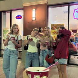Bummed girls and overpriced frozen yogurt Bummed girls and overpriced frozen yogurt