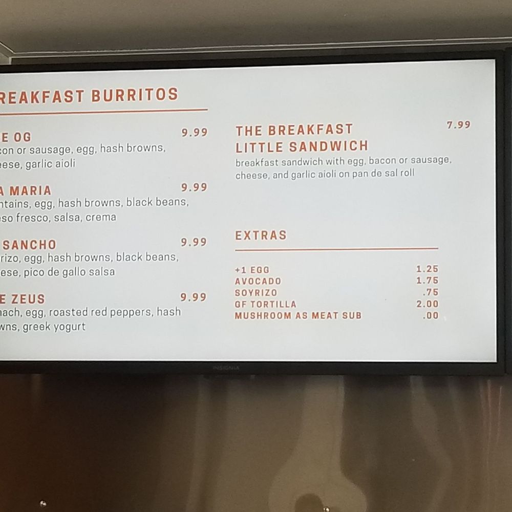 Emmita's Cafe - Menu 3 - Cafes Near Me - San Francisco, California