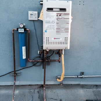 Purdy Plumbing & Drain - Tankless install on the roof. - Plumbing Near Me - Fullerton, California Purdy Plumbing & Drain - Tankless install on the roof. - Plumbing Near Me - Fullerton, California