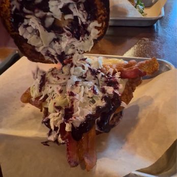 Craft Burger - BLUEBERRY CRISPY CHICKEN - Burgers Near Me - Placentia, California