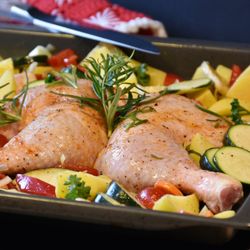 Organic halal chicken drums