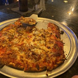 No. 4 Social Garage - Sausage & Italian beef pizza