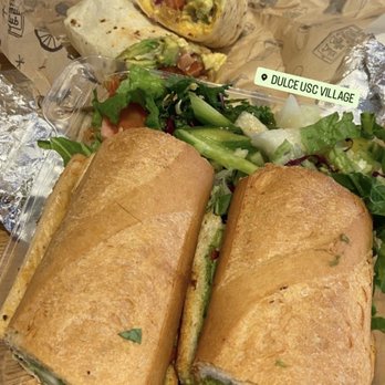 Cafe Dulce - Pesto Chicken Breakfast Burrito - Coffee & Tea Near Me - Los Angeles, California Cafe Dulce - Pesto Chicken Breakfast Burrito - Coffee & Tea Near Me - Los Angeles, California