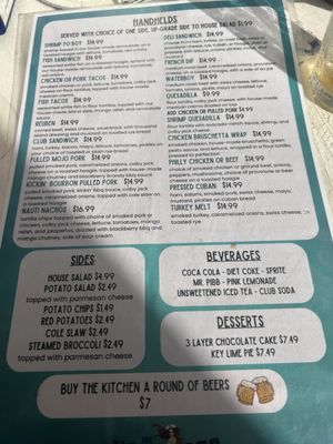 Menu photo 1 The Nauti Oar Port Richey, FL