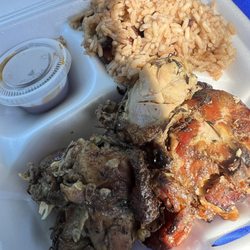 Nessas Food BBQ Restaurant - Jerk Chicken Mild