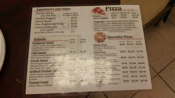 Menu photo 3 Arno Pizza Louisville, KY