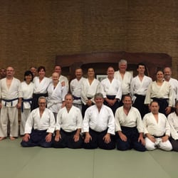 Aikido & Healing Arts Center of Roseville - Seminar photo with visiting instructor from New Jersey, Greg O'Connor Sensei.
