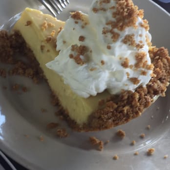Hillstone Restaurant - Key lime pie with pecan & graham cracker crust. (April 2016) - New American Near Me - Winter Park, Florida Hillstone Restaurant - Key lime pie with pecan & graham cracker crust. (April 2016) - New American Near Me - Winter Park, Florida